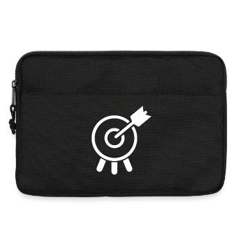 Bogenschießen - Laptoptasche 13" - Schwarz - Vorne