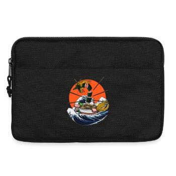 Ramen de dragon - Sacoche pour ordinateur portable 13 pouces - noir - Devant