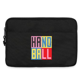Design Handball - Sacoche pour ordinateur portable 13 pouces - noir - Devant