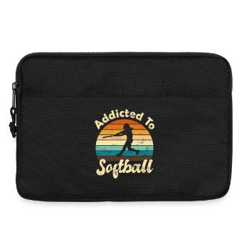 Softball - Sacoche pour ordinateur portable 13 pouces - noir - Devant