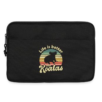 Koala Koala Bear - Laptop bag 13" - black - Front