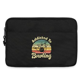 Bowling Bowlen - Laptoptasche 13" - Schwarz - Vorne