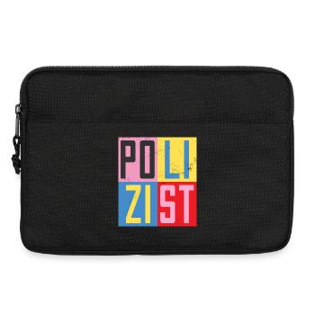 Polizist Design - Laptoptasche 13" - Schwarz - Vorne