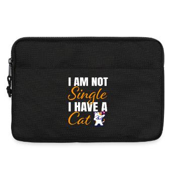 Nicht kostenlos, ich habe eine Katze - Laptoptasche 13" - Schwarz - Vorne