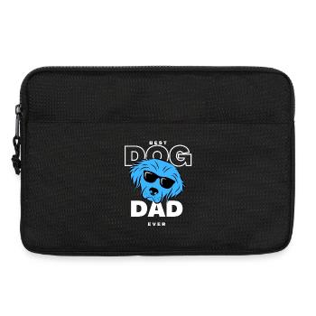 Bester blauer Hundevater - Laptoptasche 13" - Schwarz - Vorne