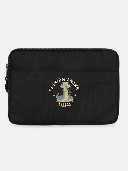 Fashion Snake Society Logo - Laptop bag 13" - black