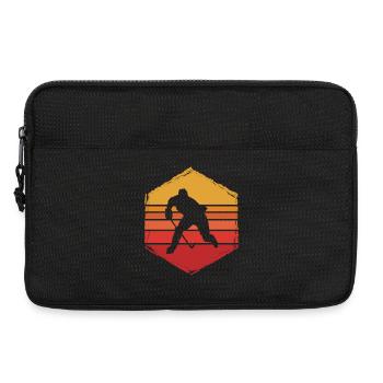 Hockey sur glace - Sacoche pour ordinateur portable 13 pouces - noir - Devant