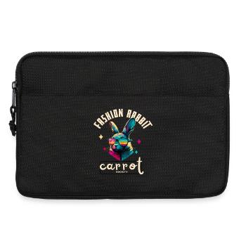 Rabbit Fashion Carpet Gesellschaft - Laptoptasche 13" - Schwarz - Vorne
