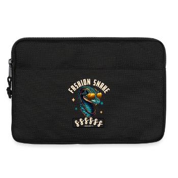 Serpent Glam Couture - Laptop bag 13" - black - Front