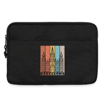 Panneaux de façade gothique Barcel - Sacoche pour ordinateur portable 13 pouces - noir - Devant