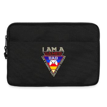 Ich bin ein Gamer-Vater - Laptoptasche 13" - Schwarz - Vorne