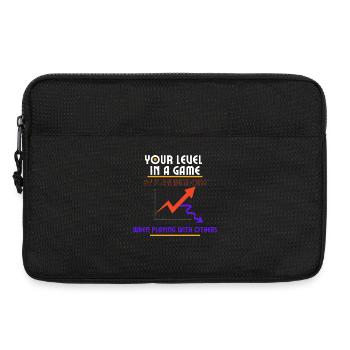 Level Up Solo, Play With Others - Laptop bag 13" - black - Front