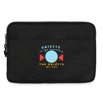Objects in the Inventory We Use - Laptop bag 13" - black - Front