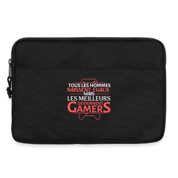 Gamer Elite: All Are Equal Yet Champions - Laptop bag 13" - black - Front