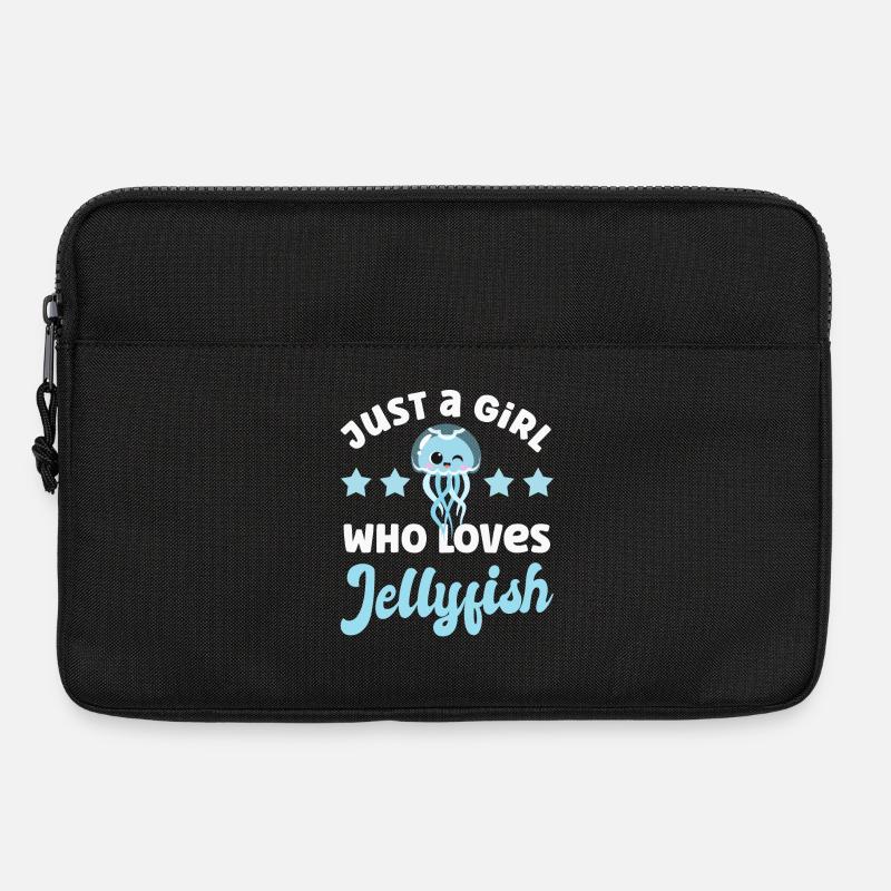 Qualle Quallen - Laptoptasche 13" - Schwarz