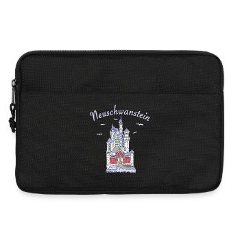 Neuschwanstein Castle, Bavaria in Germany - Laptop bag 13" - black - Front