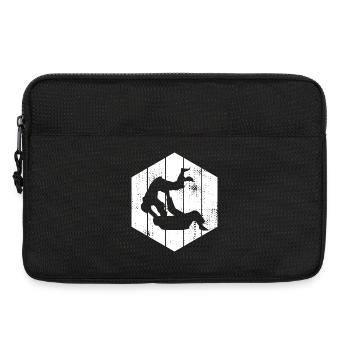 Judo Fighter - Laptop bag 13" - black - Front