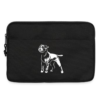 Parson Russell Terrier "BlackEdition" - Laptop bag 13" - black - Front