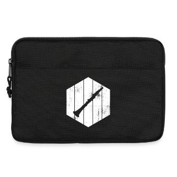 Clarinette - Sacoche pour ordinateur portable 13 pouces - noir - Devant