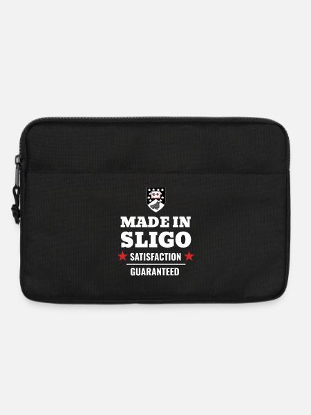 Made in Sligo Satisfaction Guaranteed Ireland - Laptop bag 13" - black
