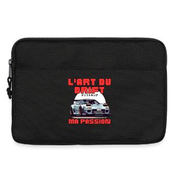 Art du Drift Ma Passion - Sacoche pour ordinateur portable 13 pouces - noir - Devant