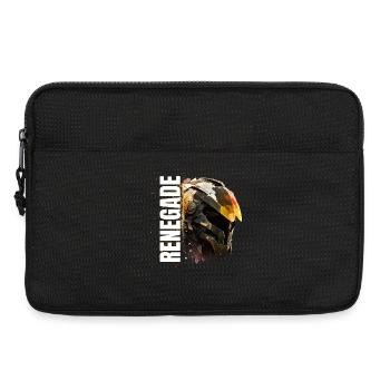 Futuristischer Energie-Spritzhelm - Laptoptasche 13" - Schwarz - Vorne