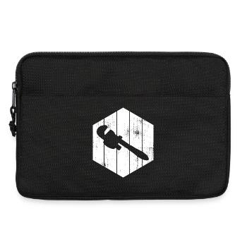 Rohrzange Skizze - Laptoptasche 13" - Schwarz - Vorne