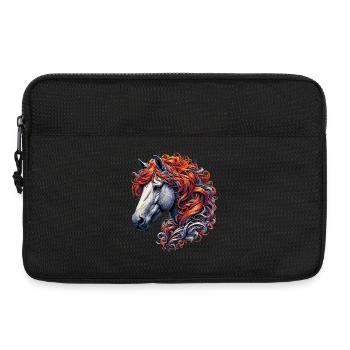 Cheval - Sacoche pour ordinateur portable 13 pouces - noir - Devant