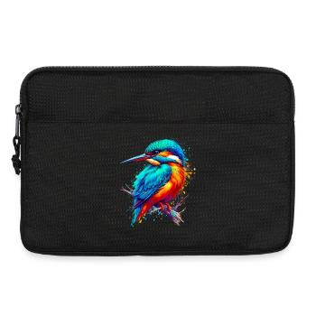 Martin-pêcheur - Sacoche pour ordinateur portable 13 pouces - noir - Devant