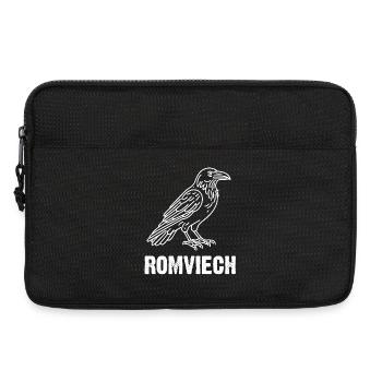 Romviech Österreich Dialekt  Mundart - Laptoptasche 13" - Schwarz - Vorne