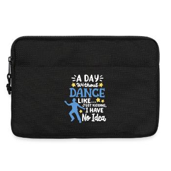 Tanz Tänzer Tanzen - Laptoptasche 13" - Schwarz - Vorne