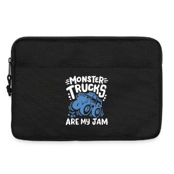 Monster Truck - Laptoptasche 13" - Schwarz - Vorne