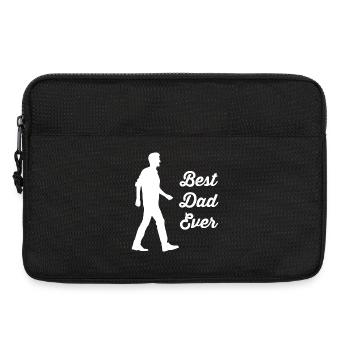 Vater - Laptoptasche 13" - Schwarz - Vorne