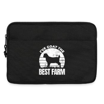 Ich habe die beste Ziegenfarm - Laptoptasche 13" - Schwarz - Vorne