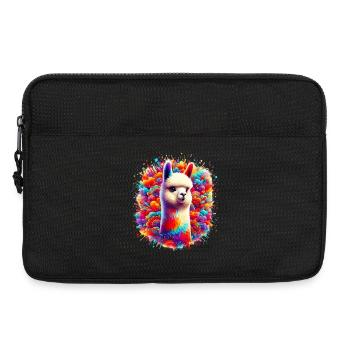 Alpaka - Laptoptasche 13" - Schwarz - Vorne