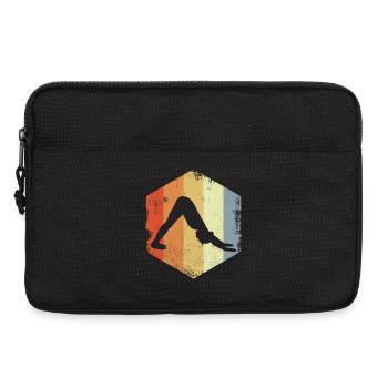 Yogini Drawing - Laptop bag 13" - black - Front