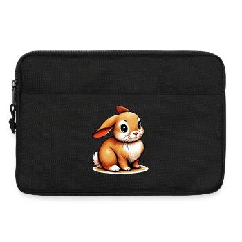 Lapin - Sacoche pour ordinateur portable 13 pouces - noir - Devant