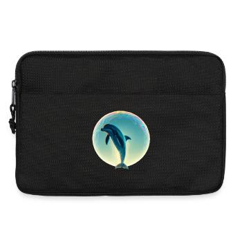 Dauphin (02) - Sacoche pour ordinateur portable 13 pouces - noir - Devant