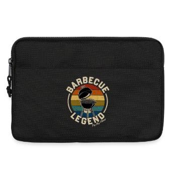 Barbecue Legend Retro - Sacoche pour ordinateur portable 13 pouces - noir - Devant