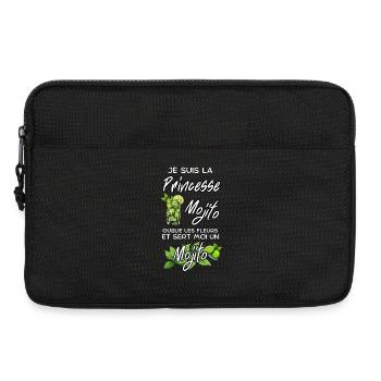 Princesse Mojito: Reine du Mojito - Sacoche pour ordinateur portable 13 pouces - noir - Devant