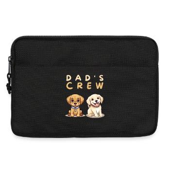 L’équipe de papa : Les Petits Compagnons - Sacoche pour ordinateur portable 13 pouces - noir - Devant