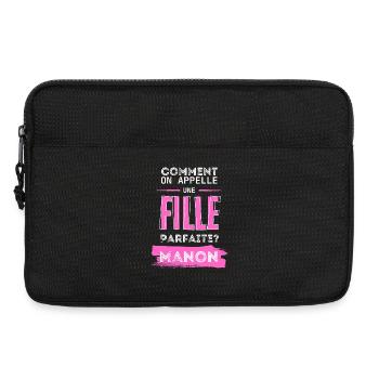 Fille Parfaite Manon - Sacoche pour ordinateur portable 13 pouces - noir - Devant