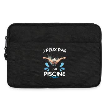 Ich kann es nicht, ich habe einen Swimmingpool - Laptoptasche 13" - Schwarz - Vorne