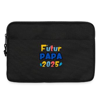 Papa Futur 2025 Arc en Ciel - Sacoche pour ordinateur portable 13 pouces - noir - Devant