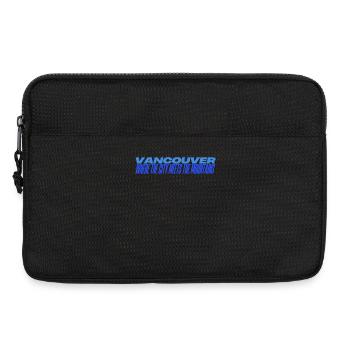 Vancouver City Pulse & Peaks - Laptoptasche 13" - Schwarz - Vorne