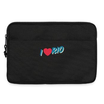 Ich liebe den Geist von Rio City - Laptoptasche 13" - Schwarz - Vorne