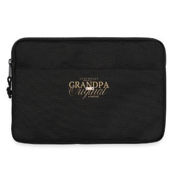 Legendary Grandpa Original Gold - Laptop bag 13" - black - Front