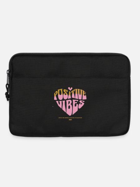 Positive Vibes – Good Energy - Laptoptasche 13" - Schwarz