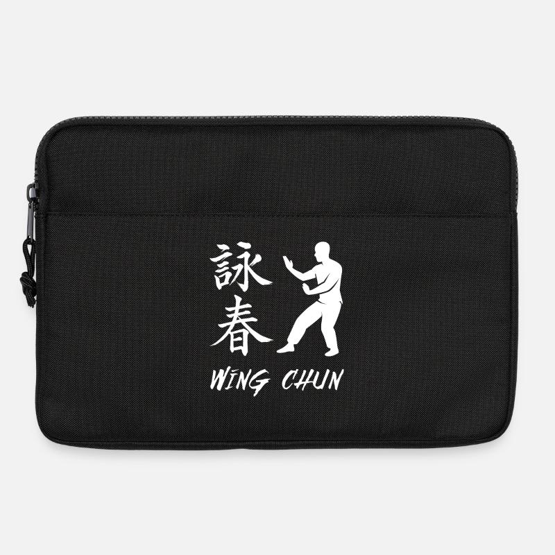Wing Chun Fighter - Laptoptasche 13" - Schwarz