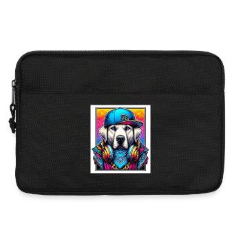 dog - Laptop bag 13" - black - Front